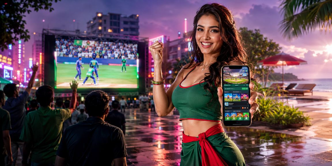 ময়মনসিংহে নিয়ন আলোয় ক্রিকেট বেটিং দৃশ্য