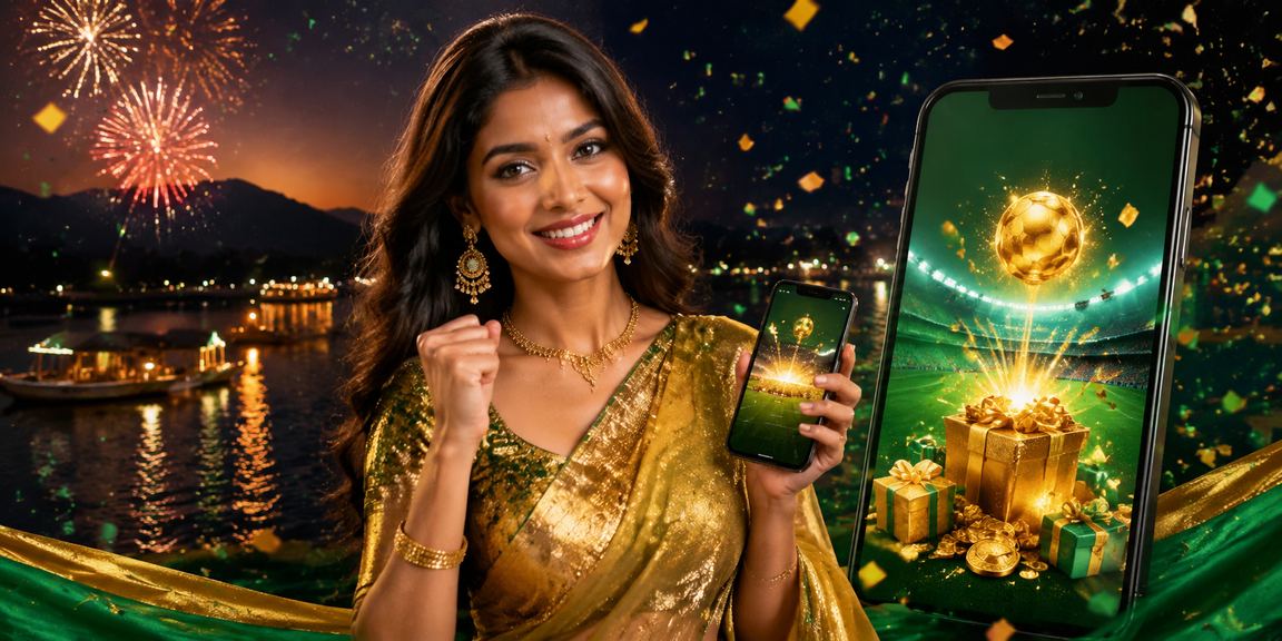 রাঙামাটিতে শাড়ি পরা তরুণী মোবাইলে পুরস্কার দাবি করছেন